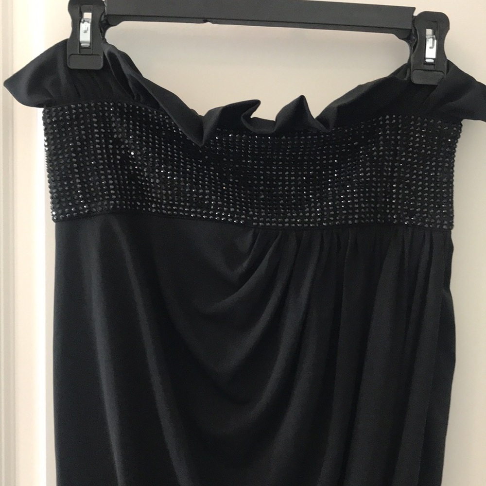 Thomas Wylde black wrap skirt